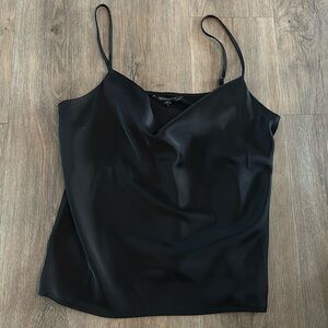 Silky Cowl-Neck Camisole